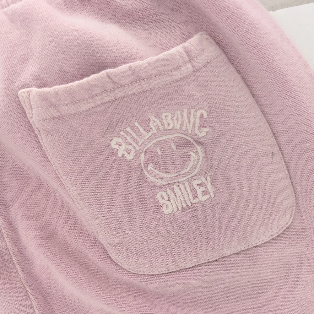 Billabong x Smiley Ridin Happy Set Pink Size Small - Picture 16 of 16